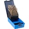 Pferd HSS Twist Drill Set 1/16 - 1/2 in. M35 Co5 INOX 29 pc 20076 - alternate 1